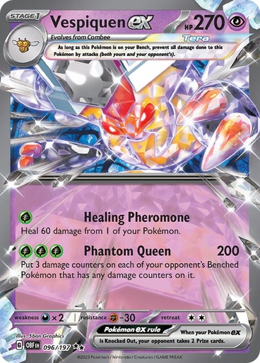 Vespiquen ex - SV03: Obsidian Flames (OBF)