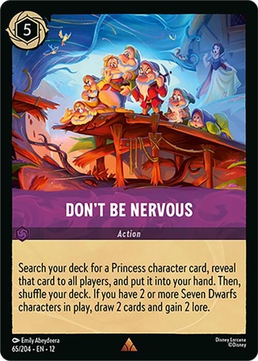 Don't Be Nervous - Wilds Unknown (12) 