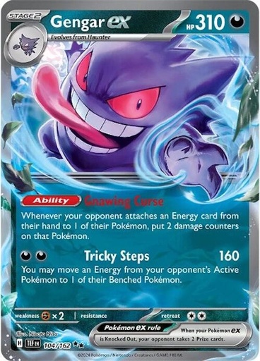 Gengar ex - 104/162 - SV05: Temporal Forces (TEF)