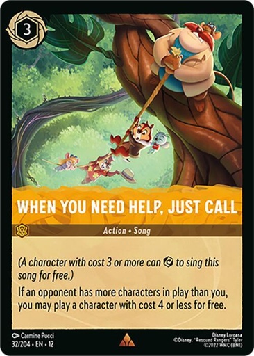 When You Need Help, Just Call - Wilds Unknown (12) 