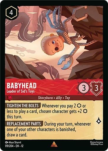 Babyhead - Leader of Sid's Toys - Wilds Unknown (12) 