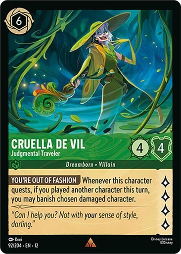 Cruella De Vil - Judgmental Traveler - Wilds Unknown (12) 