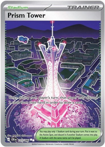 Prism Tower - 111/086 - ME04: Chaos Rising (CRI)