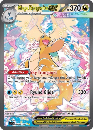 Mega Dragonite ex - 290/217 - ME: Ascended Heroes (ASC)