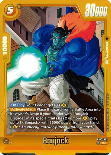 Boujack - FB10-091 (Alternate Art) - Cross Force (FB10)