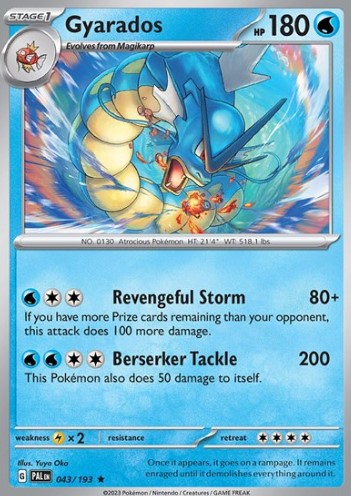 Gyarados - 043/193 (Cosmo Holo) - Miscellaneous Cards & Products