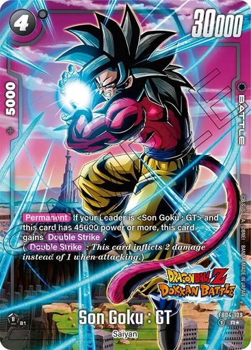 Son Goku : GT (Dragon Ball Z Dokkan Battle Alternate Art) - Ultra Limit Alternate Art Reprints (FB04_AR)