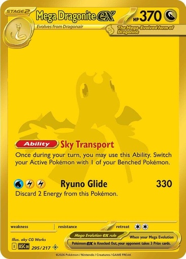 Mega Dragonite ex - 295/217 - ME: Ascended Heroes (ASC)