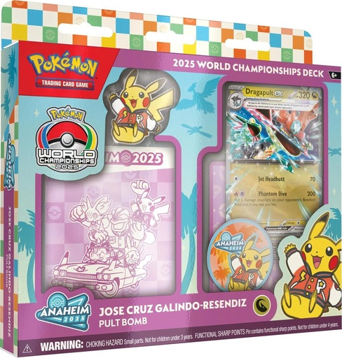 [10-10362-101] 2025 World Championship Deck: Jose Cruz Galindo-Resendiz (Pult Bomb) - World Championship Decks (WCD)