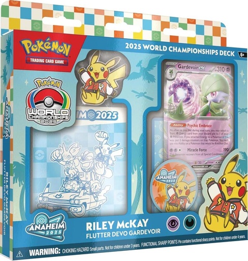 [10-10362-101] 2025 World Championship Deck: Riley McKay (Flutter Devo Gardevoir) - World Championship Decks (WCD)