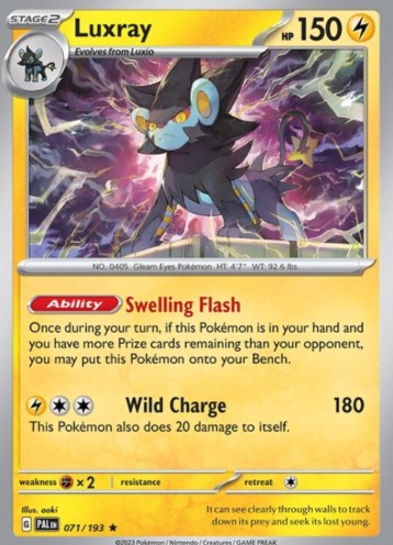Luxray - 071/193 (Cosmos Holo) - Miscellaneous Cards & Products