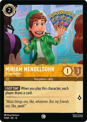 Miriam Mendelsohn - Ticket Holder - Attack of the Vine! (13) 