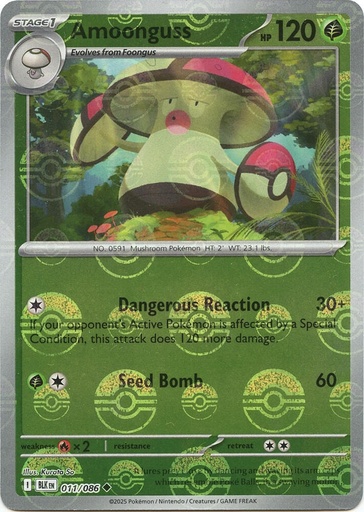 Amoonguss (Poke Ball Pattern) - SV: Black Bolt (BLK)
