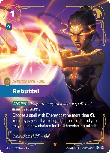 Rebuttal - Vendetta (VEN)