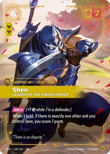 Shen - Leader of the Kinkou Order - Vendetta (VEN)