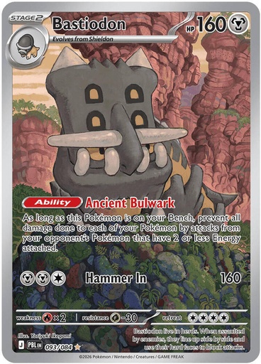 Bastiodon - 093/084 - ME05: Pitch Black (PBL)