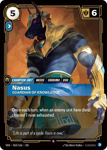 Nasus, Guardian of Knowledge - Vendetta (VEN)
