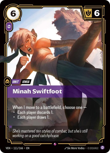 Minah Swiftfoot - Vendetta (VEN)
