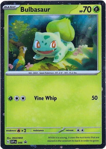 Bulbasaur - 046 (Cosmos Holo) - SV: Scarlet & Violet Promo Cards