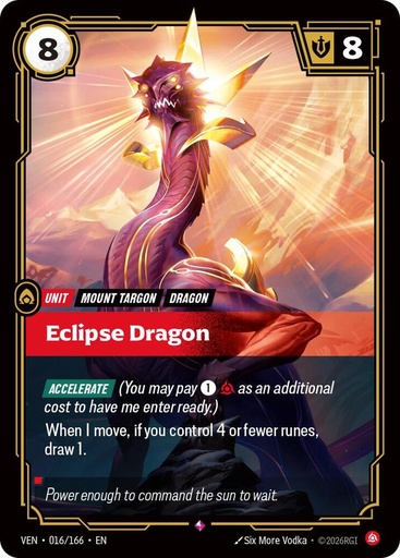 Eclipse Dragon - Vendetta (VEN)