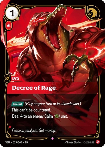 Decree of Rage - Vendetta (VEN)