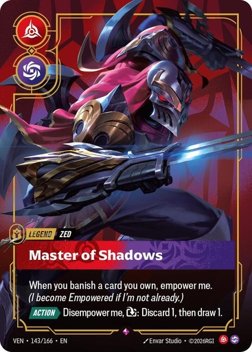 Zed, Master of Shadows - Vendetta (VEN)