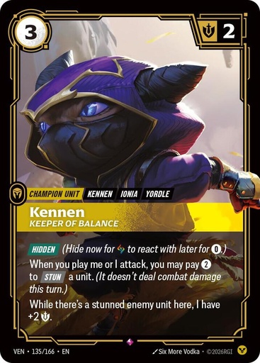 Kennen, Keeper of Balance - Vendetta (VEN)