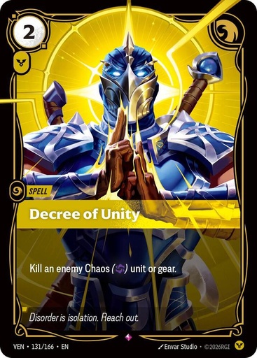 Decree of Unity - Vendetta (VEN)