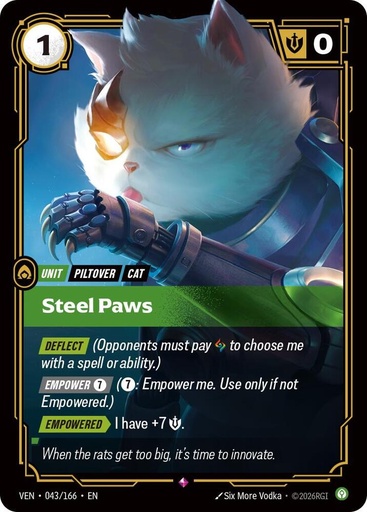 Steel Paws - Vendetta (VEN)