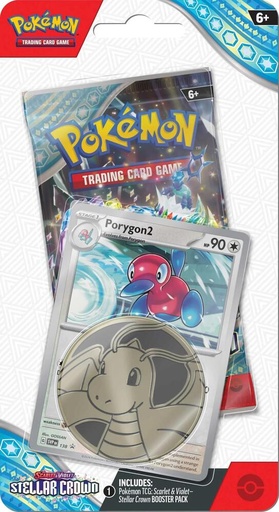 [190-41303] Stellar Crown Single Pack Blister [Porygon2] - SV07: Stellar Crown