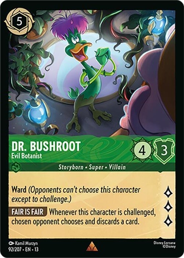 Dr. Bushroot - Evil Botanist - Attack of the Vine! (13) 