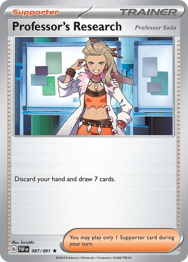 HO Professor's Research - SV: Paldean Fates 087/091