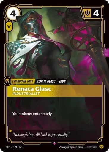 Renata Glasc, Industrialist - Spiritforged (SFD)