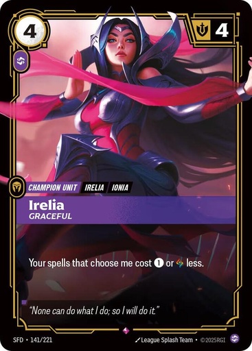 Irelia, Graceful - Spiritforged (SFD)