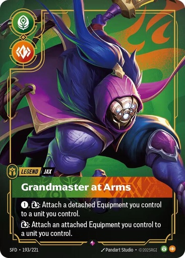 Jax, Grandmaster At Arms - Spiritforged (SFD)