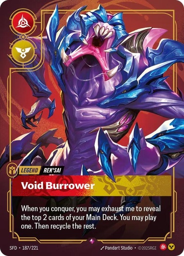 Rek'sai, Void Burrower - Spiritforged (SFD)