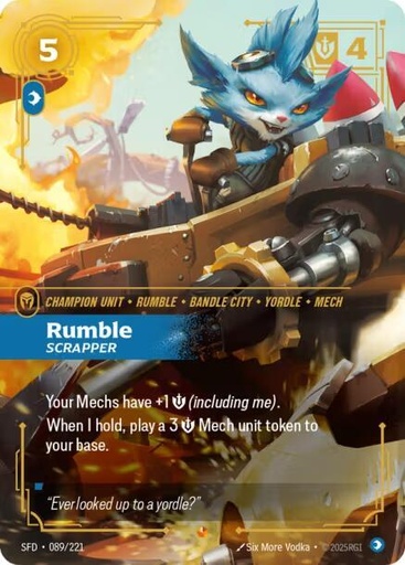 Rumble, Scrapper - Spiritforged (SFD)