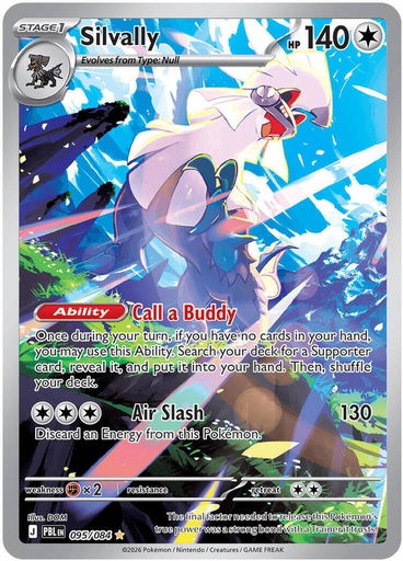 Silvally - 095/084 - ME05: Pitch Black (PBL)
