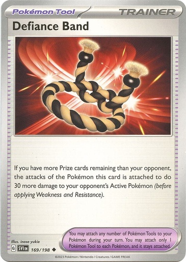 Defiance Band - SV01: Scarlet & Violet Base Set 169/198