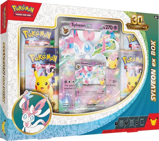30th Celebration Sylveon ex Box - ME: 30th Celebration (30C)(Ingles)
