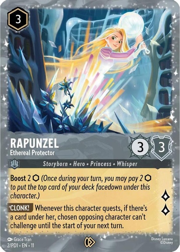 Rapunzel - Ethereal Protector - Disney Lorcana Promo Cards (DLPC)