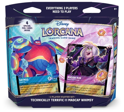 [11090097] Disney Lorcana: Hyperia City 2-Player Starter Set Case - Hyperia City (14)