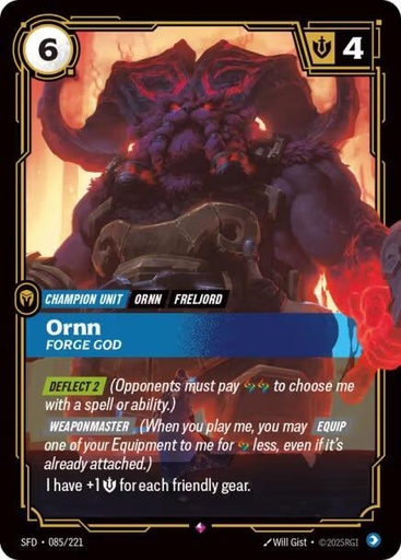 Ornn, Forge God - Spiritforged (SFD)
