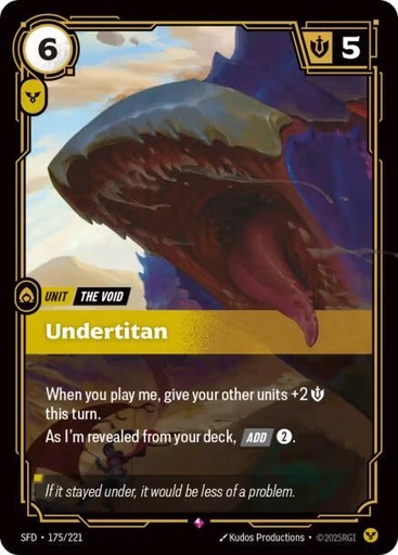 Undertitan - Spiritforged (SFD)
