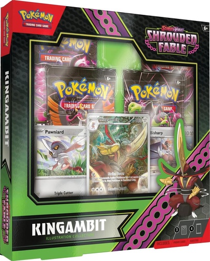 [290-41246] Kingambit Illustration Collection - SV: Shrouded Fable