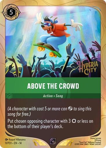 Above the Crowd - Disney Lorcana Promo Cards (DLPC) 