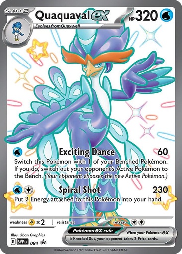 Quaquaval ex - 084 - SV: Scarlet & Violet Promo Cards (SVP)
