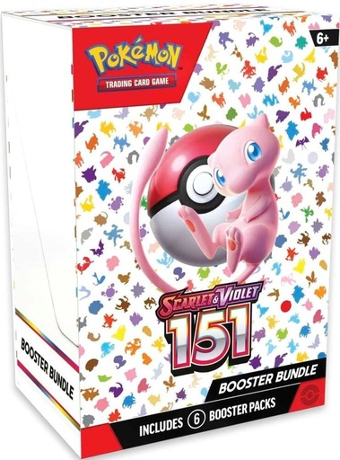 [290-85321] 151 Booster Bundle - SV: Scarlet & Violet 151 (MEW)