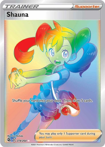 Shauna (Secret) - SWSH08: Fusion Strike 278/264