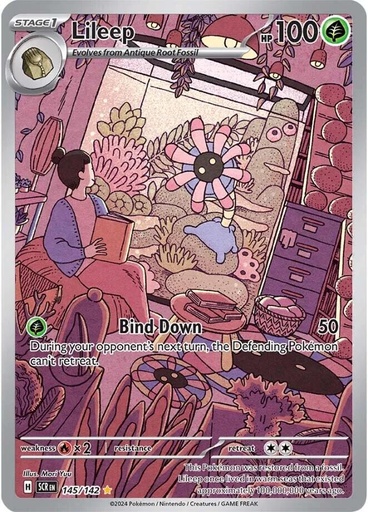 Lileep - 145/142 - SV07: Stellar Crown (SCR) 